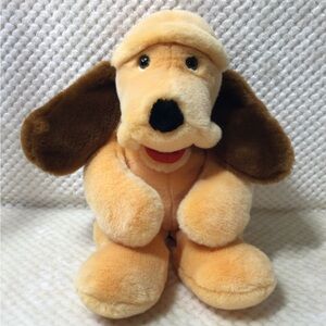 Vintage Doogan Bloodhound Plush 20in Large Hound Dog Stuffed Animal Korea